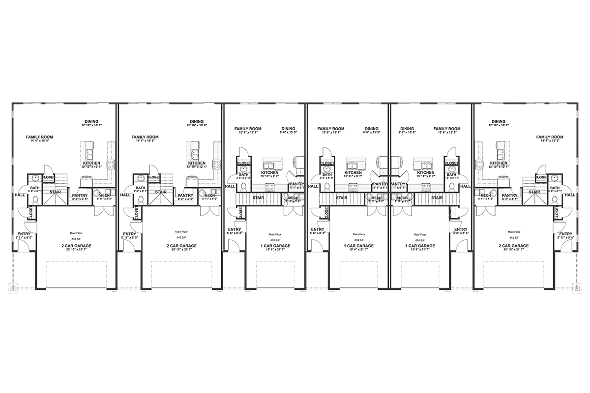 Multi-Family Plan 50552 Level One