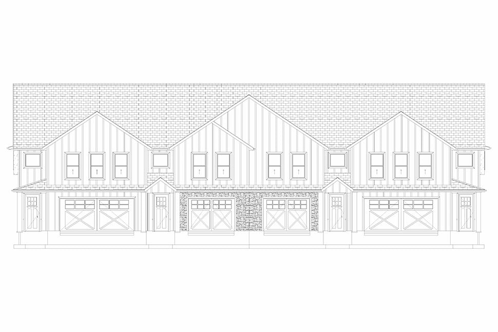Country, Craftsman, Farmhouse, Traditional Plan with 3774 Sq. Ft., 6 Bedrooms, 6 Bathrooms, 3 Car Garage Picture 26