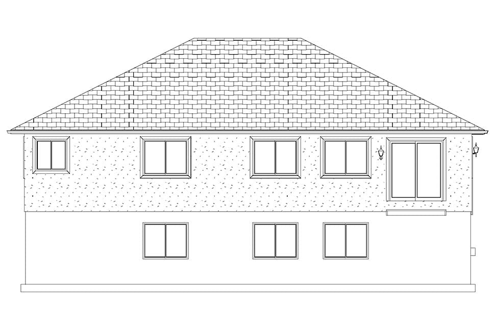 Ranch, Traditional Plan with 2943 Sq. Ft., 5 Bedrooms, 3 Bathrooms, 2 Car Garage Picture 5