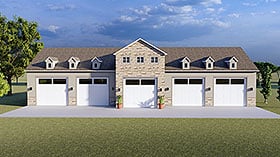 Plan 50595 - 3709 Square Feet