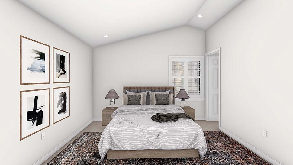 Barndominium, Country, Farmhouse, New American Style Plan with 2249 Sq. Ft., 2 Bedrooms, 3 Bathrooms, 2 Car Garage Picture 13