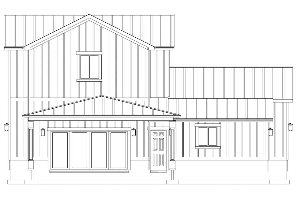 Barndominium, Country, Farmhouse, New American Style Plan with 2249 Sq. Ft., 2 Bedrooms, 3 Bathrooms, 2 Car Garage Picture 19