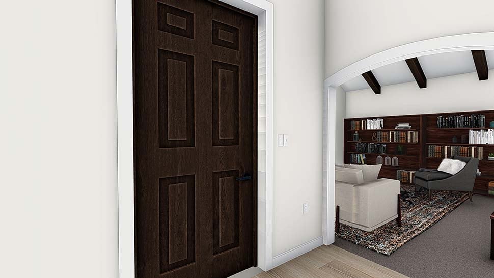 Ranch, Traditional Plan with 2428 Sq. Ft., 4 Bedrooms, 3 Bathrooms, 3 Car Garage Picture 16