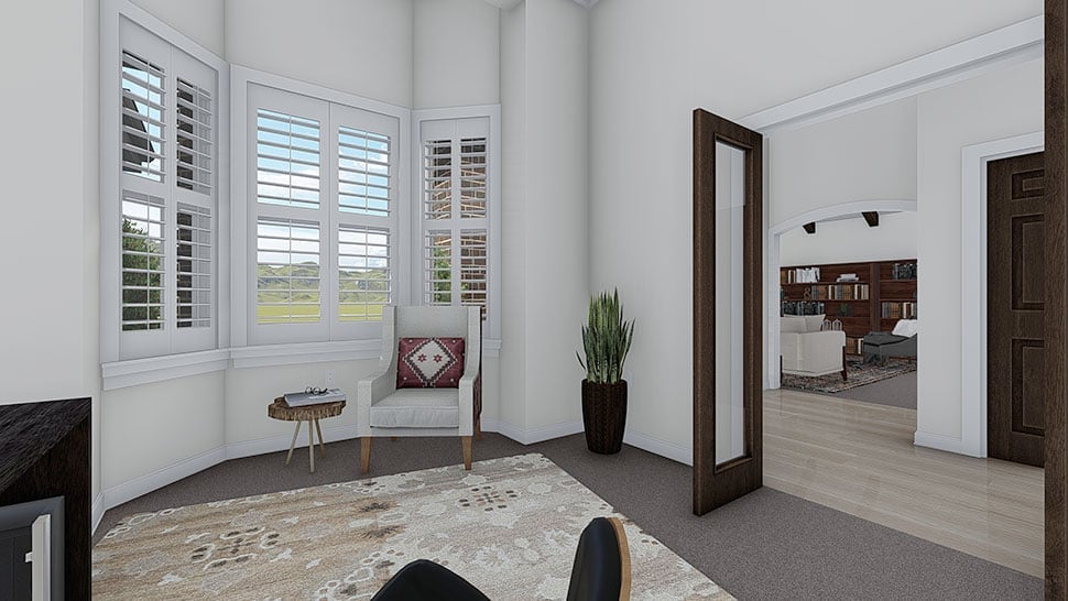 Ranch, Traditional Plan with 2428 Sq. Ft., 4 Bedrooms, 3 Bathrooms, 3 Car Garage Picture 26