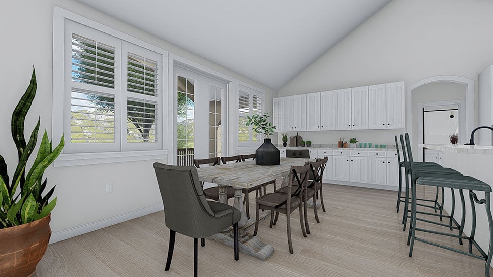 Ranch, Traditional Plan with 2428 Sq. Ft., 4 Bedrooms, 3 Bathrooms, 3 Car Garage Picture 41