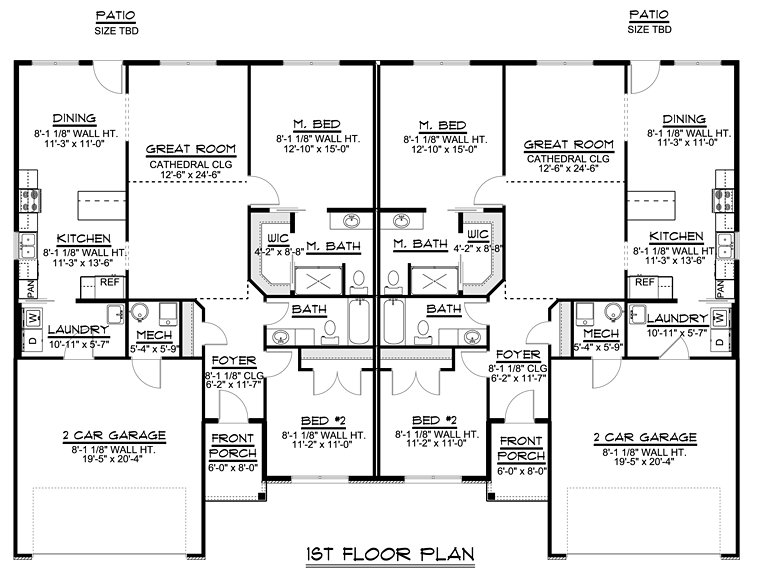Multi-Family Plan 50721 Level One