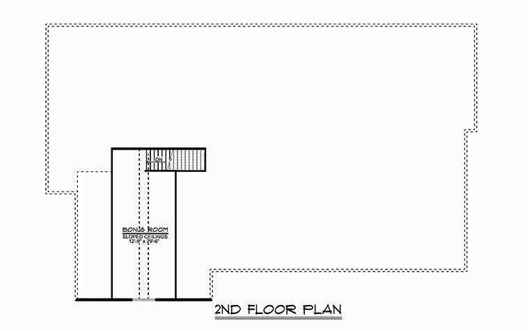 Garage Plan 50763 - 4 Car Garage Apartment Level Two