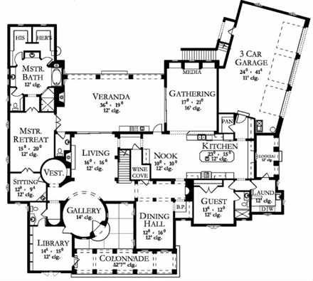 First Level Plan