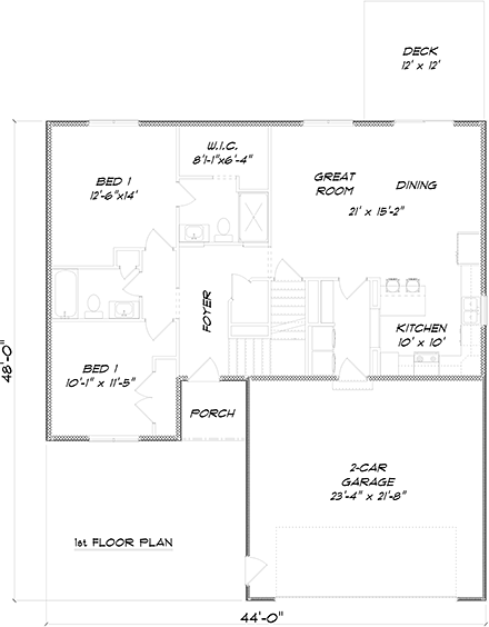 First Level Plan