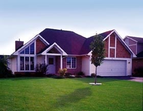 Plan 51016 - 1444 Square Feet
