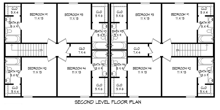 Multi-Family Plan 51508 Level Two