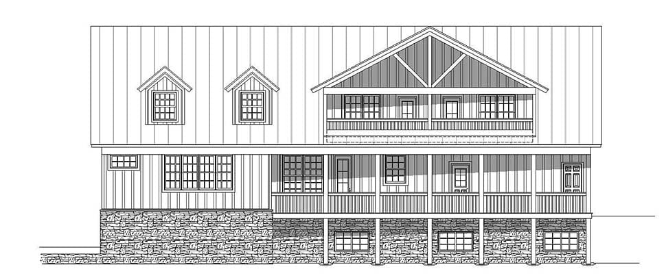 Rear Elevation