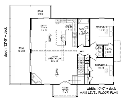 First Level Plan