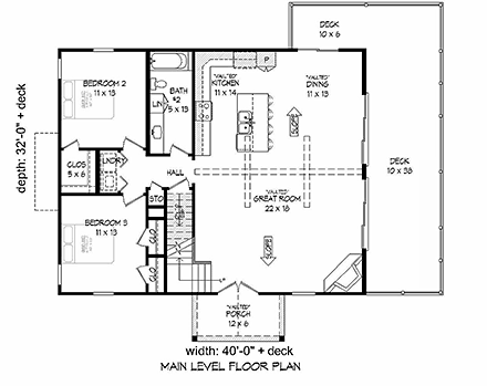 First Level Plan