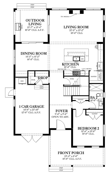 First Level Plan