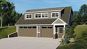 Plan 51820 - 842 Square Feet