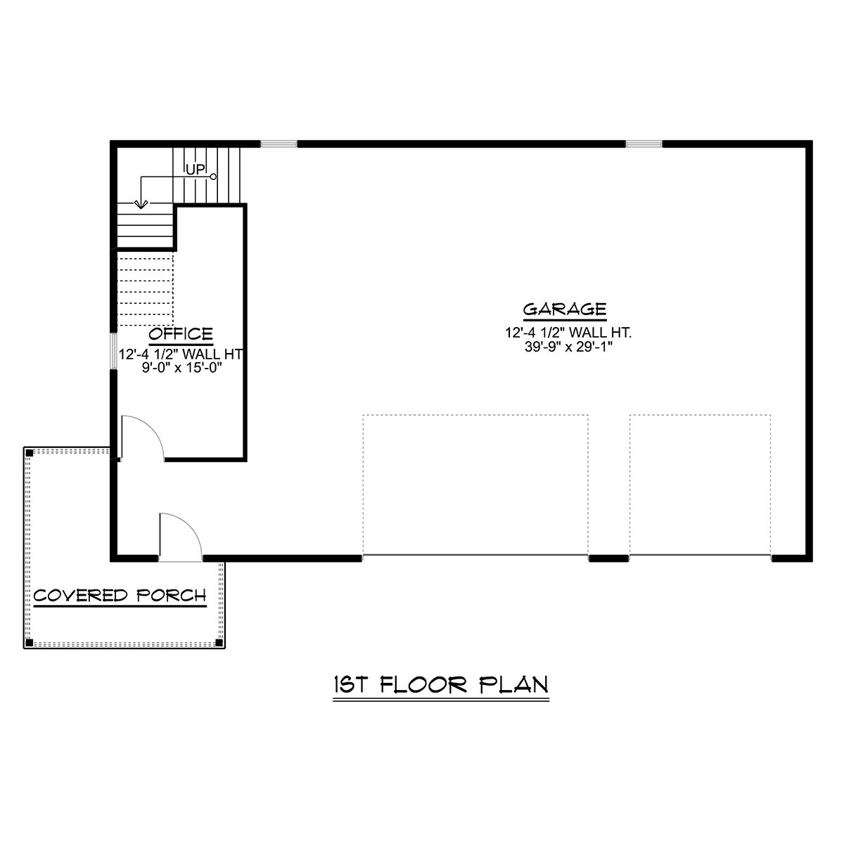 Garage Plan 51857 - 3 Car Garage Apartment Level One