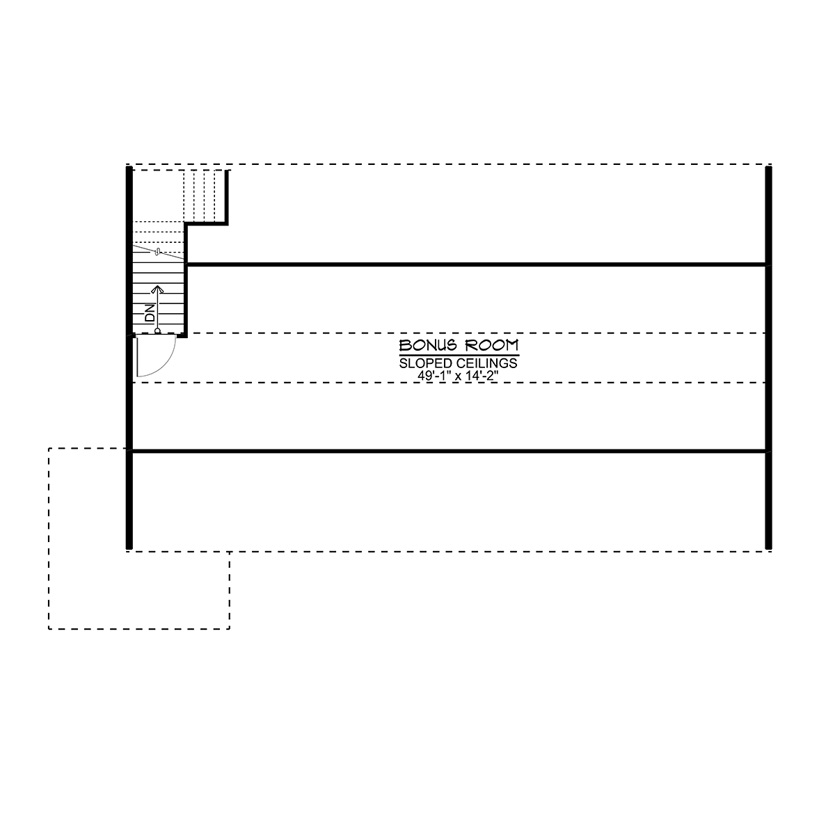 Garage Plan 51857 - 3 Car Garage Apartment Level Two