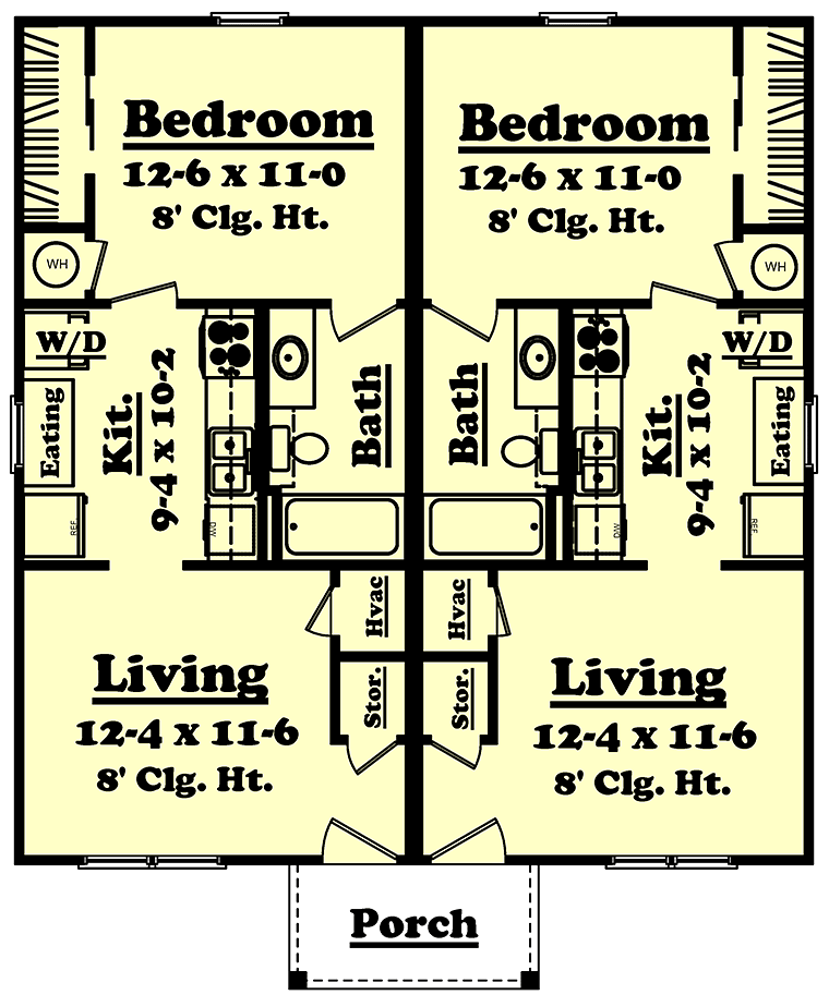 Multi-Family Plan 51931 Level One