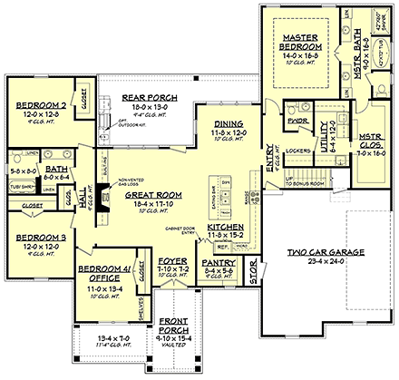 First Level Plan