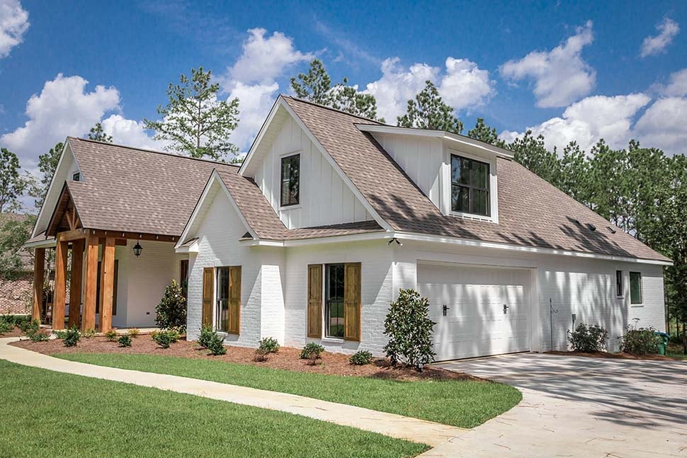 Country, Craftsman, Farmhouse, New American Style Plan with 2373 Sq. Ft., 4 Bedrooms, 3 Bathrooms, 2 Car Garage Picture 16