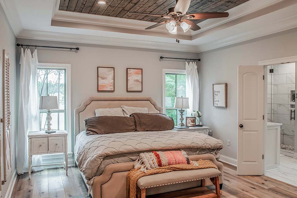Country, Craftsman, Farmhouse, New American Style Plan with 2373 Sq. Ft., 4 Bedrooms, 3 Bathrooms, 2 Car Garage Picture 8