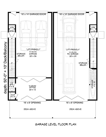 First Level Plan