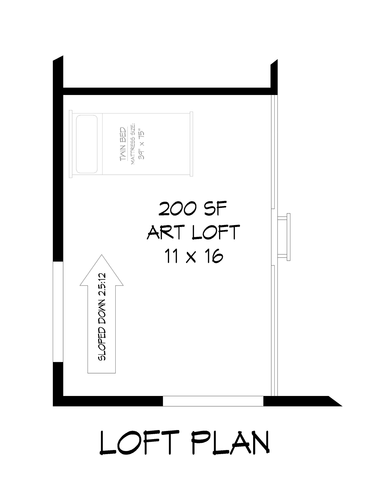 House Plan 52174 Level Three