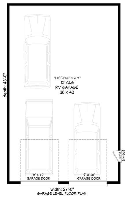 First Level Plan