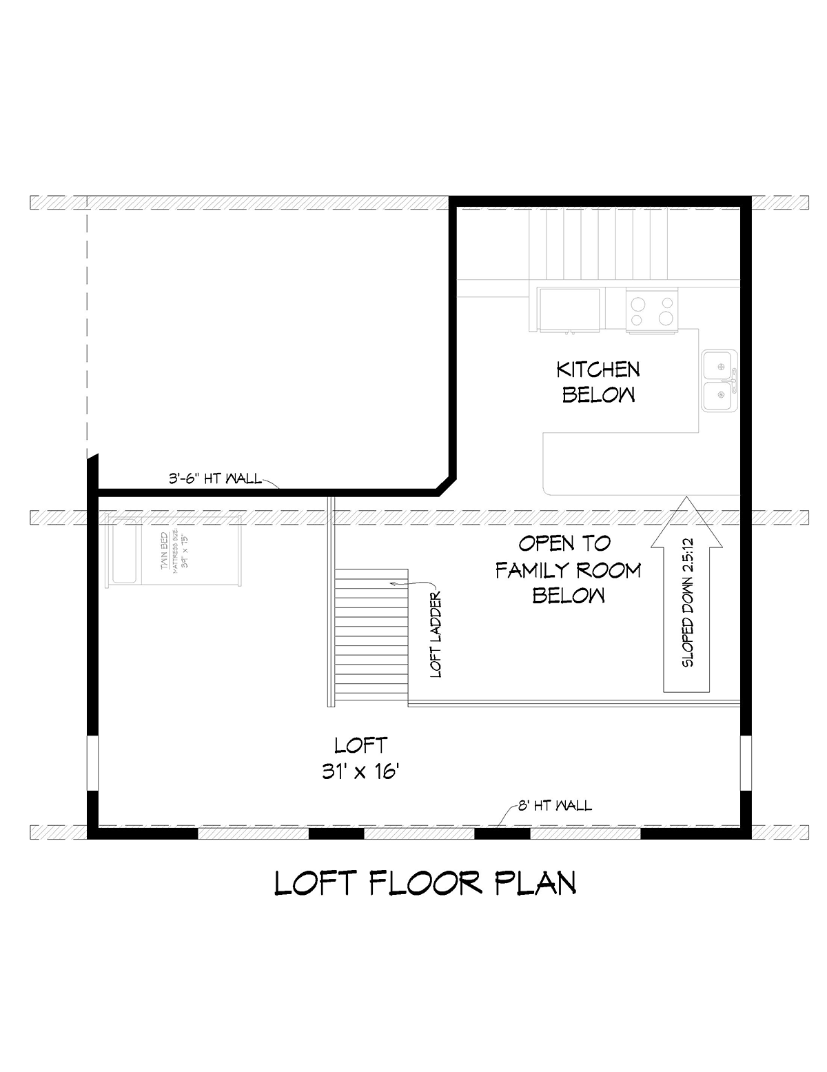 House Plan 52194 Level Three