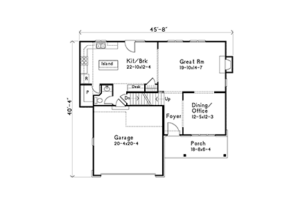 First Level Plan
