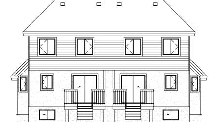 Rear Elevation