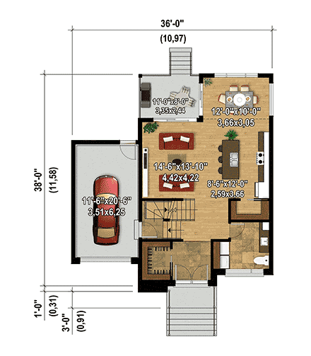 First Level Plan