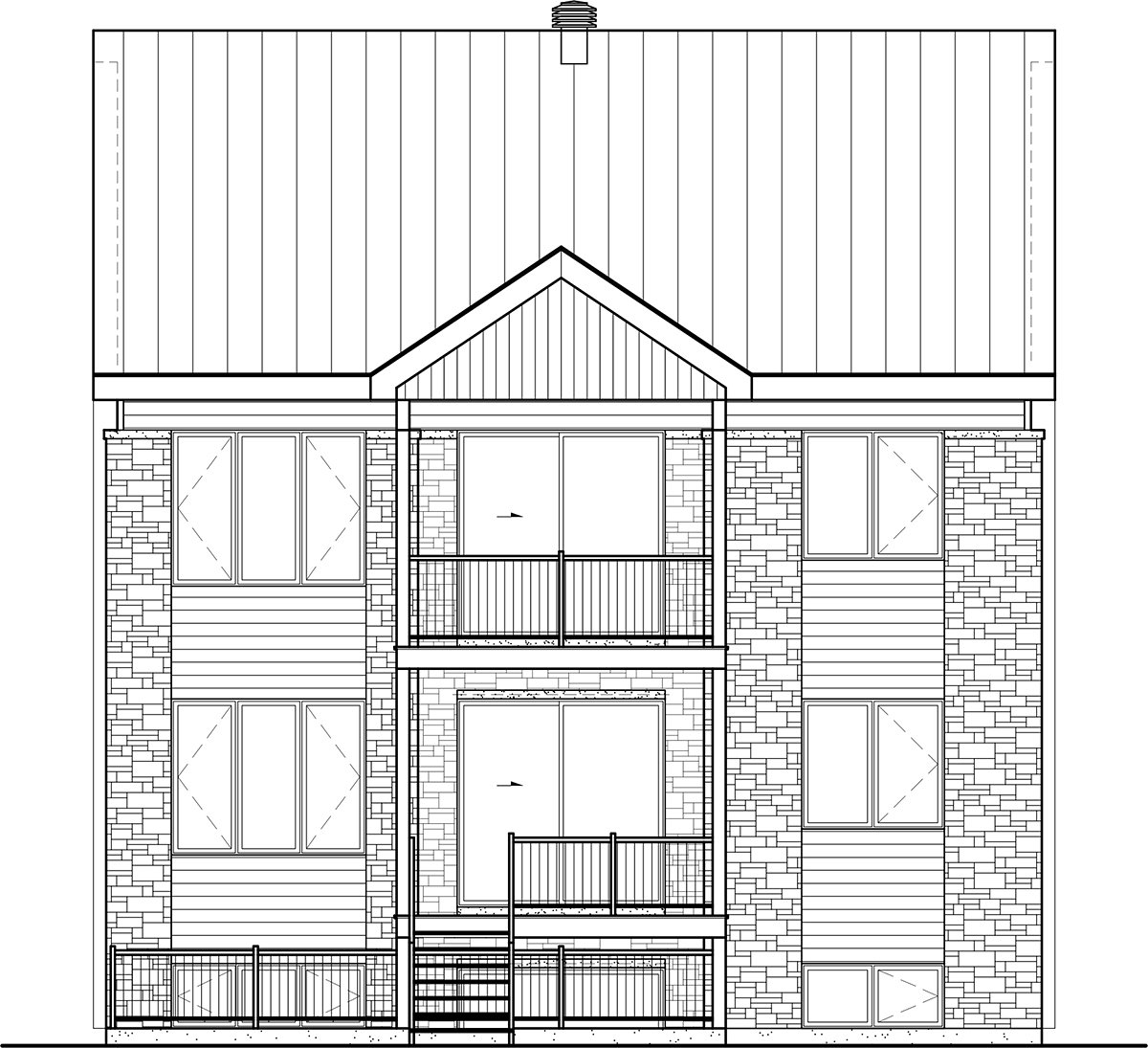 Rear Elevation