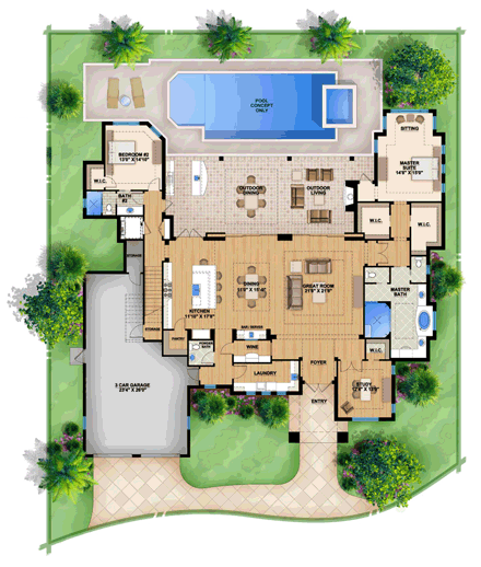 First Level Plan