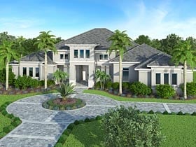Plan 52920 - 4173 Square Feet