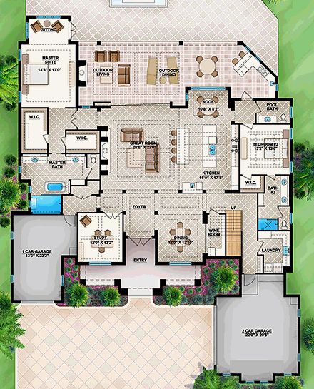 First Level Plan