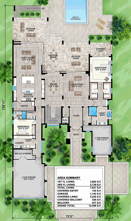 First Level Plan