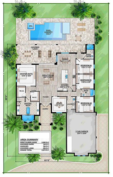 First Level Plan