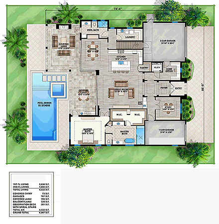 First Level Plan