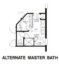 House Plan 53222 Alternate Level One