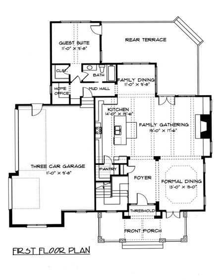 First Level Plan