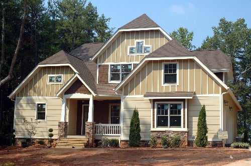 Craftsman Plan with 2744 Sq. Ft., 4 Bedrooms, 4 Bathrooms, 2 Car Garage Picture 2