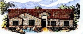 Plan 54686 - 2526 Square Feet