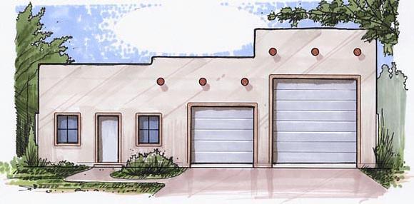 Garage Plan 54781