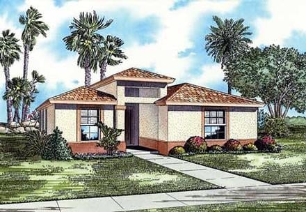 Plan 55716 - 1720 Square Feet