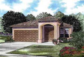 Plan 55717 - 1744 Square Feet