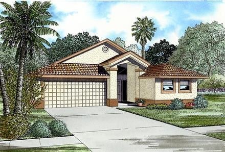 Plan 55720 - 1831 Square Feet