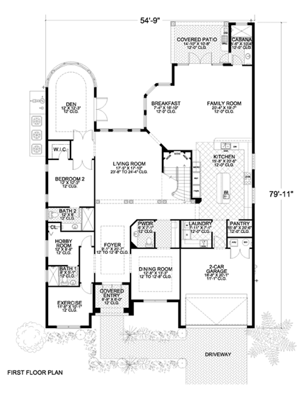First Level Plan