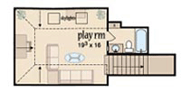 House Plan 56331 Level Three